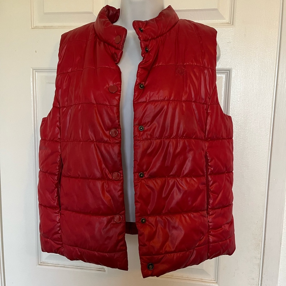 Converse vest, size XL, red